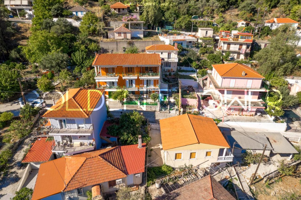 Golden Flower'S Apartment Poros  Exteriör bild
